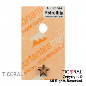 CORTANTE C 324 ESTRELLITA x 1